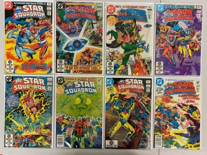 All Star Squadron lot #1-63 + Annual 31 different books avg 8.0 VF (1981-'86)