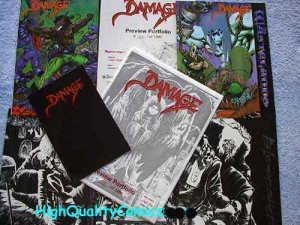 DAMAGE Portfolio, Limited, #299/1000, Ordaz, Bloodshed, more Portfolios in store