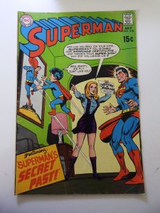 Superman #218 (1969) FN Condition