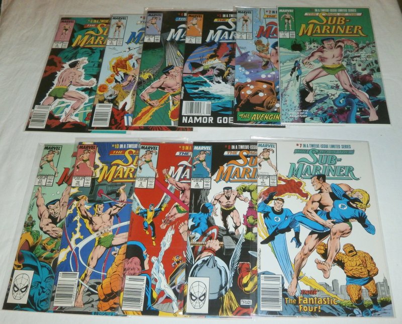 Saga of the Sub-Mariner   #1-11 (set of 11) Thomas/Buckler