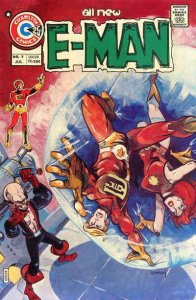 E-Man (1st series) #9 FN ; Charlton | John Byrne ROG 2000