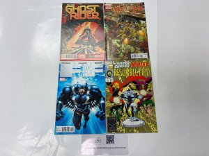 4 MARVEL comic books Ghost Rider #5 Formic Wars #1 FF #6 Surfer/ Warlock 39 KM19