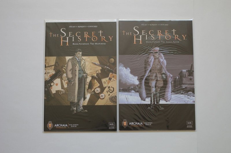 The Secret History 1 - 9, 11 - 20 Set Archaia Studios 2007 Comic Book Series NM