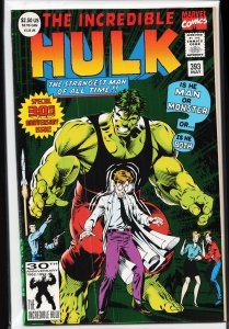 The Incredible Hulk #393 Direct - Second Printing Variant (1992) Hulk