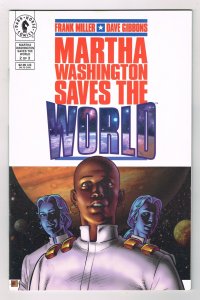 Martha Washington Saves the World #2 (1998) Dark Horse Frank Miller Dave Gibbons