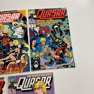 5 Quasar Marvel Comic Books # 25 26 27 28 29  Hulk Thor Avengers  39 CT1