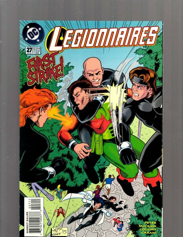 Lot Of 12 Legionnaires DC Comic Books # 24 25 26 27 28 29 30 31 32 33 34 35 GK34