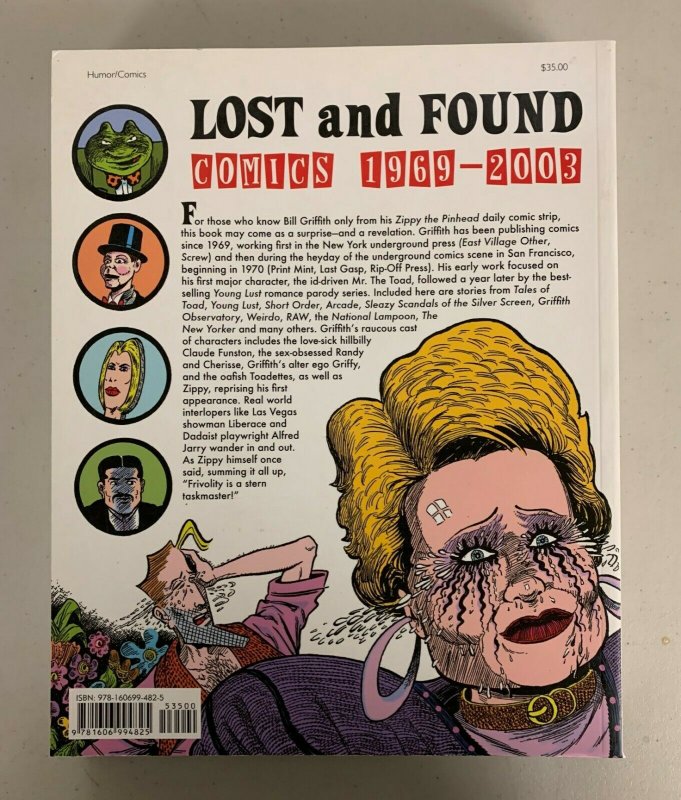 Bill Griffith Lost and Found: Comics 1969-2003 Paperback 