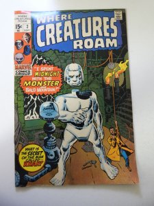 Where Creatures Roam #2 (1970) FN Condition