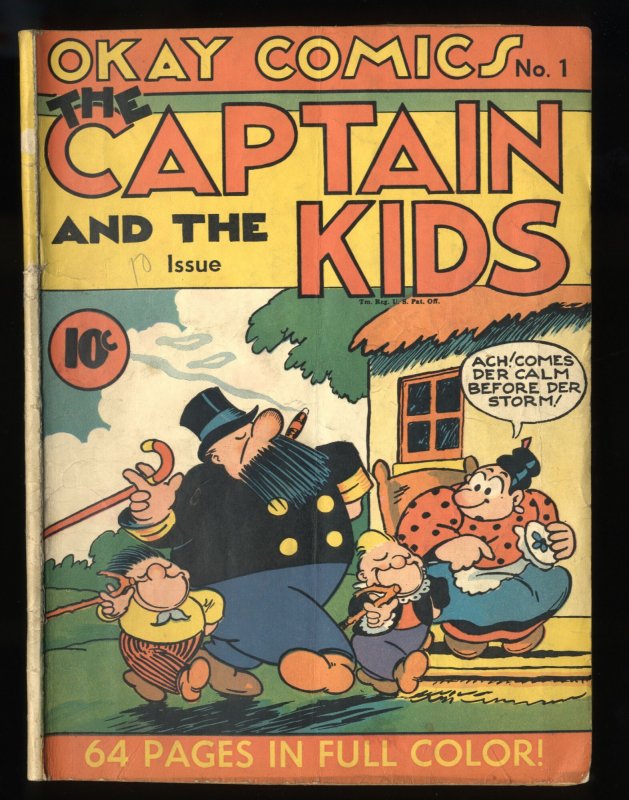 Captain and the Kids #1 VG- 3.5