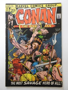 Conan the Barbarian #12 (1971) Sharp VG Condition!