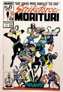 Strikeforce: Morituri #5 (April 1987, Marvel) 6.5 FN+