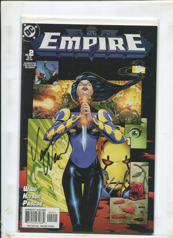 DC EMPIRE #2,3,5 AND 6 (9.2) ALL SIGNED BY MARK WAID!
