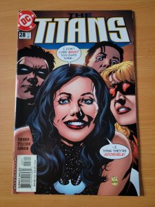 The Titans #28 Direct Market Edition ~ NEAR MINT NM ~ 2001 DC Comics