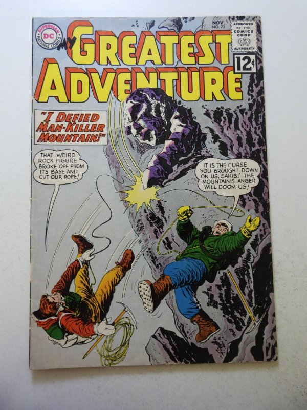 My Greatest Adventure #73 (1962) VG+ Condition