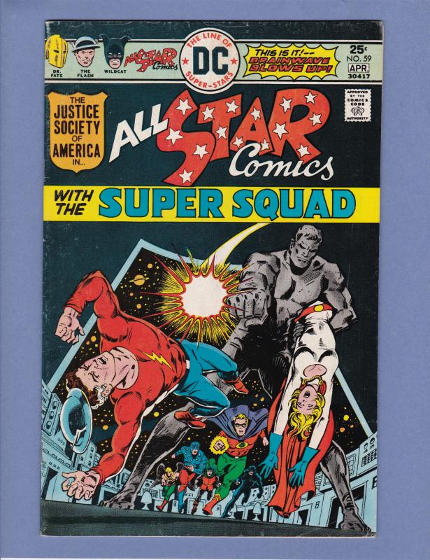 All Star Comics #59 FN 2nd Appearance of Power Girl