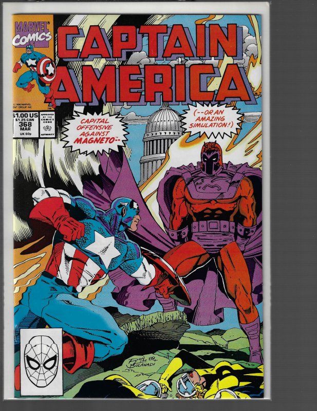 Captain America #368 (Marvel, 1990) NM