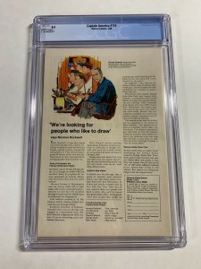 Captain America 110 Cgc 8.0 White Pages Marvel Silver Age