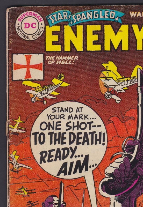 Star Spangled War Stories #141 1968 DC 4.0 VG comic