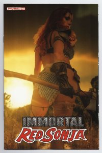 Immortal Red Sonja #3 Cvr E Cosplay Variant (Dynamite, 2022) NM 