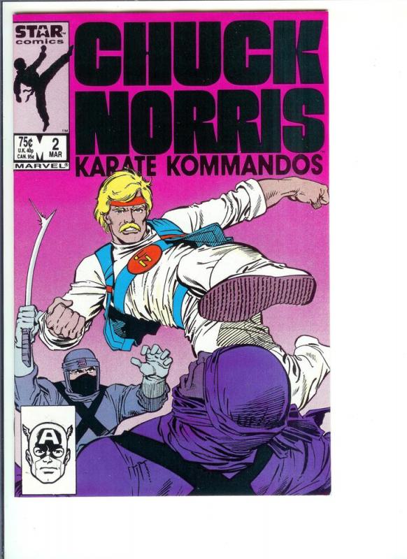 Chuck Norris  #2 - Copper Age - March, 1987 (VF/NM)