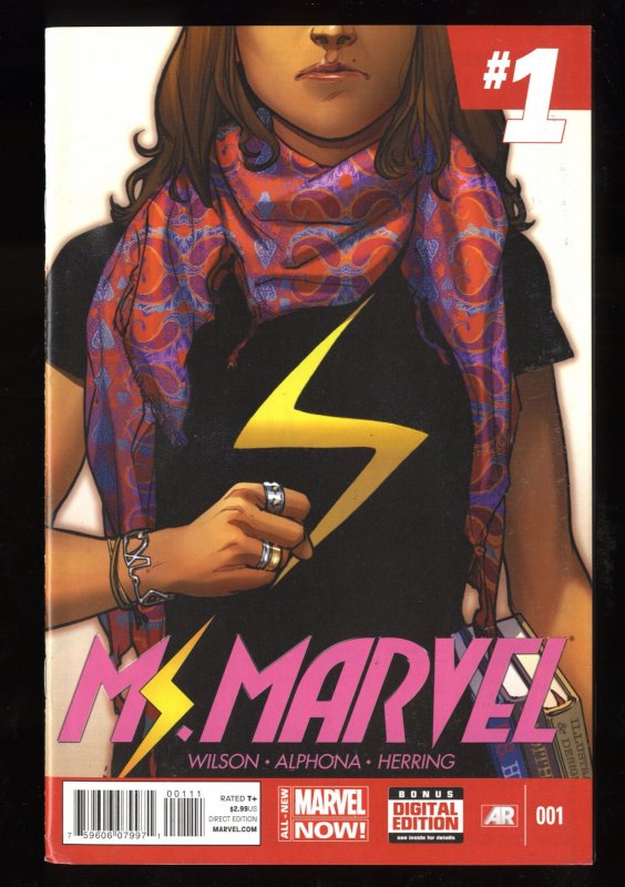 Ms. Marvel (2014) #1 VF+ 8.5