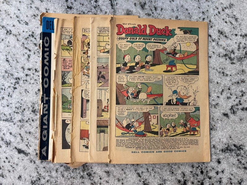 5 Coverless Comics Great For Art Projects Disney Donald Duck 1957 Paul Bunya HT3