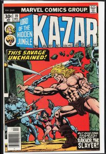 Ka-Zar #19 (1976) Ka-Zar