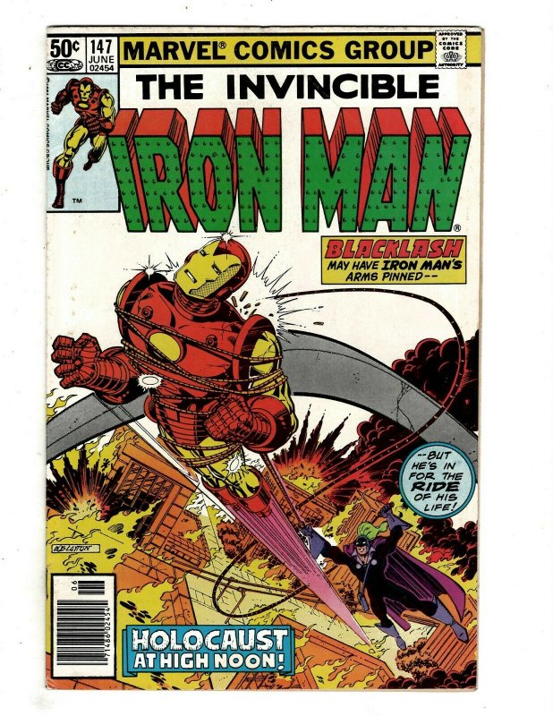 10 Iron Man Marvel Comics # 146 147 151 154 155 156 157 158 159 160 Stark J451