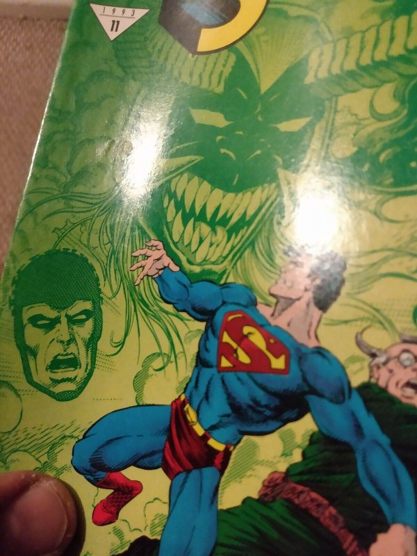 1993 Adventures of Superman 500 Newsstand variant Fine-VF-