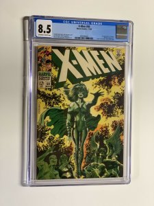 X-men 50 cgc 8.5 ow/w pages marvel 1968 1st polaris