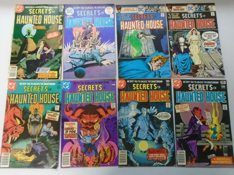 DC Horror Comic Lot Secrets of Haunted House From:#2-45, 31 Different Avg 4.0 VG