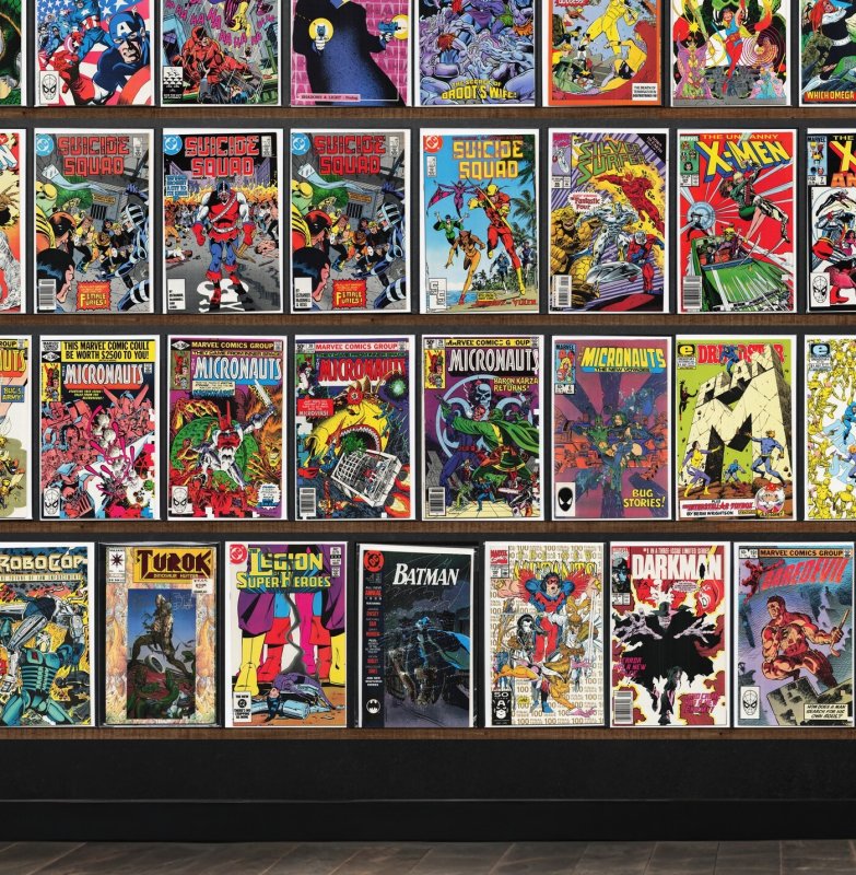 Huge Lot 140+ Comics with Daredevil, Suicide Squad, Robocop & More!