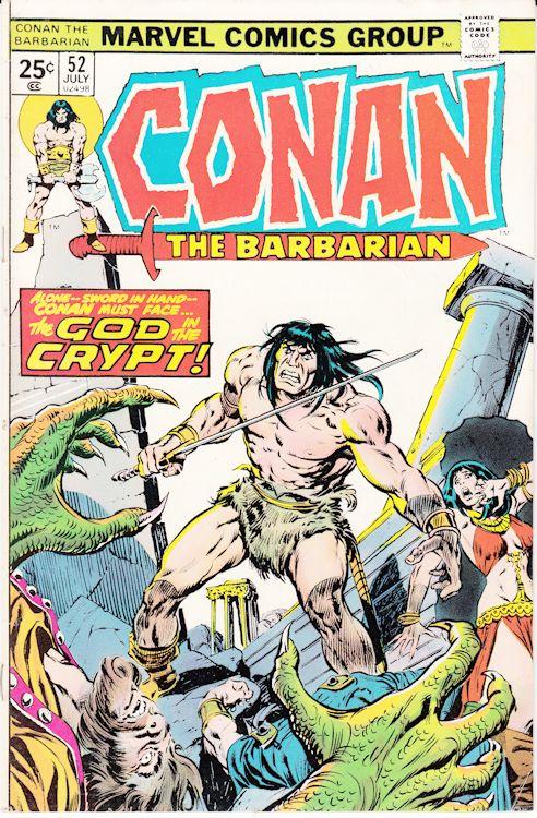 Conan the Barbarian lot of 3 #49, 50 & 52 VG+ to Fine-