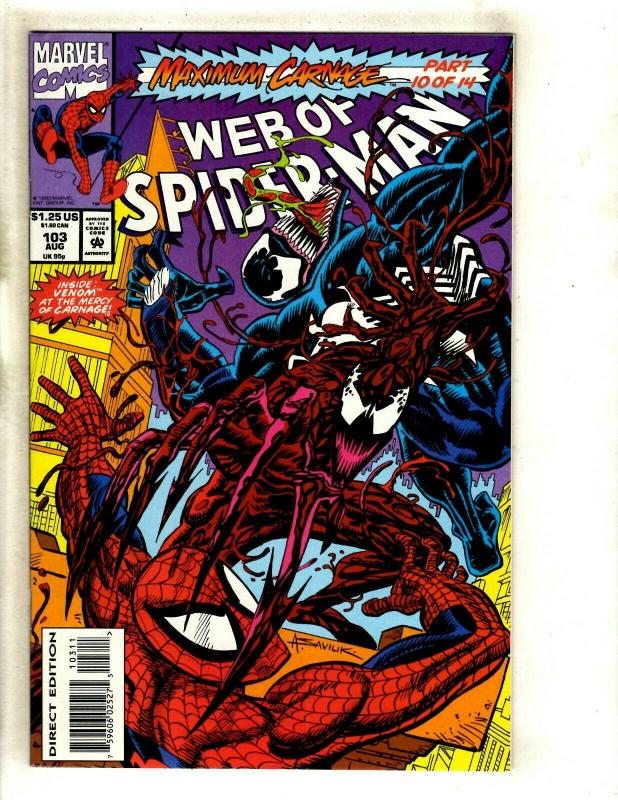 Spider-Man MAXIMUM CARNAGE Complete Marvel Series # 1-14 NM Venom Amazing SM8