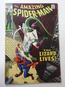 The Amazing Spider-Man #76 (1969) VG Condition ink fc