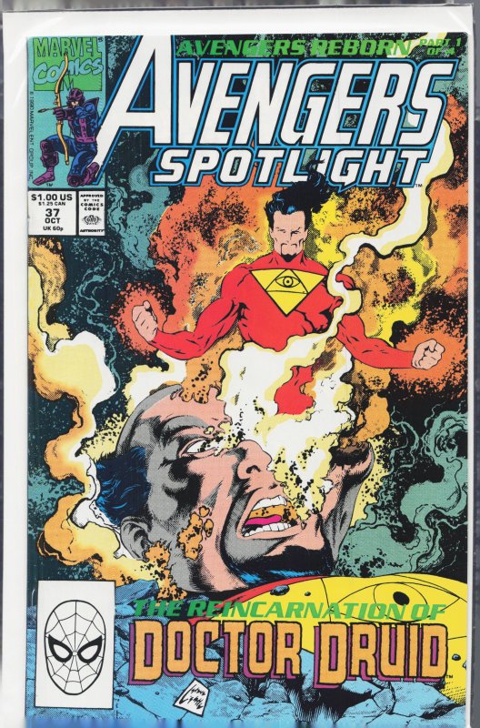 Avengers Spotlight #37 (1990) Doctor Druid