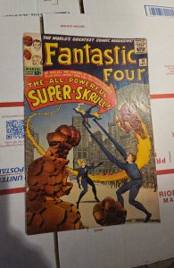 Fantastic Four #18 (1963)first superskrull vs FF4 see deacrirption