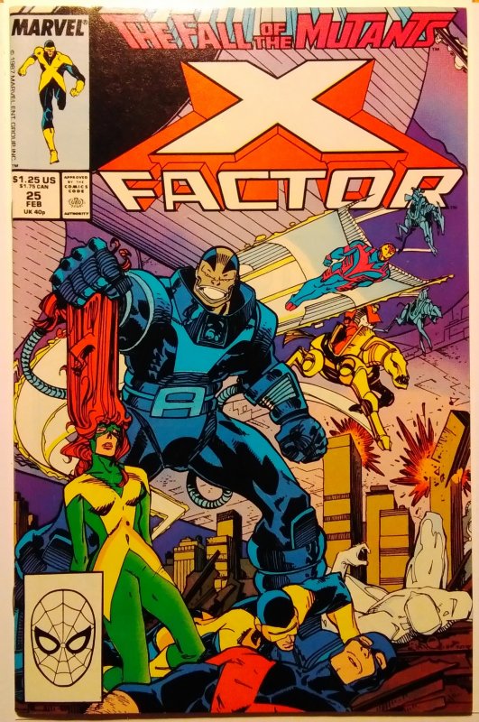 X-Factor #25 Direct Edition (1988)