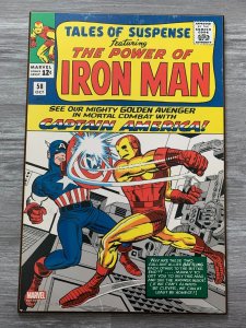 2012 TALES OF SUSPENSE #58 Masonite 13x19 Wall Hanger FN 6.0 Captain America