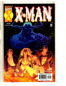 Lot Of 9 X-Man Marvel Comic Books # 51 52 54 67 68 71 72 74 75 Storm X-Men CJ1