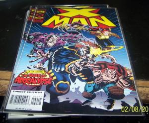 X -Man  # 2  AOA   after xavier- age of apocalypse cable x-men nate gray