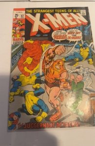 The X-Men #67 (1970)the juggernaut attacks new art see description