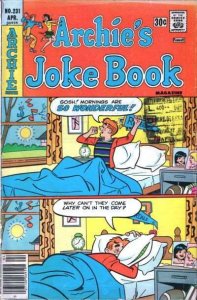 Archie's Jokebook Magazine #231 GD ; Archie | low grade comic April 1977 Sun Ris