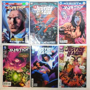 Justice League Lot 6 #20, 2016 12, 13, 2018 37, 53, 60 2013 DC Comics