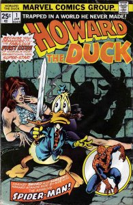 Howard the Duck (Vol. 1) #1 VG ; Marvel | low grade comic Steve Gerber Spider-Ma