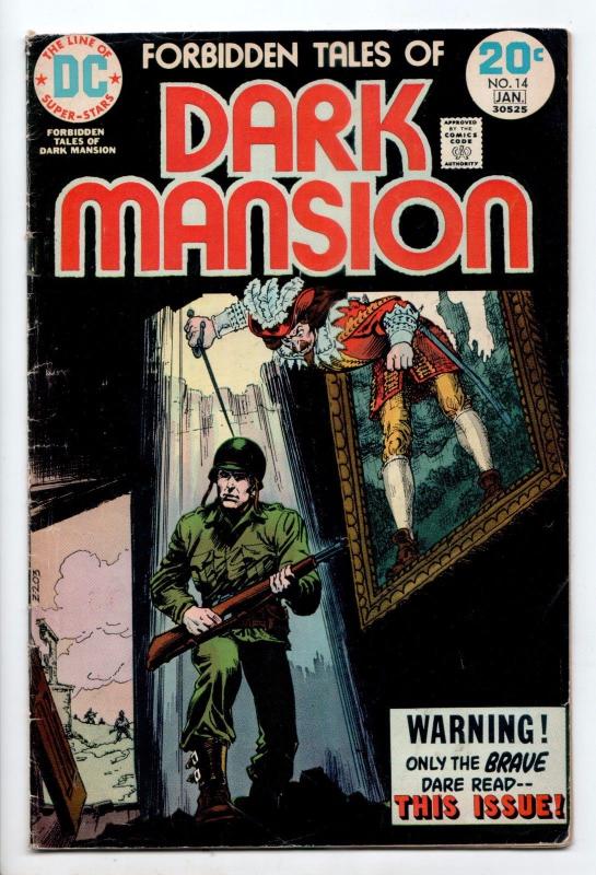 Forbidden Tales of Dark Mansion #14 - The Doomsday Trapeze (DC, 1974) - VG