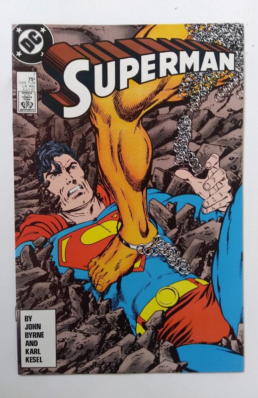 Superman #7 John Byrne Story & Art SEE MORE !!!