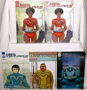 MEGA CENTURIONS #1 - 4 Mega No More with Ashcan Scout Comics