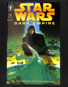 Star Wars: Dark Empire #3 Gold Logo Variant